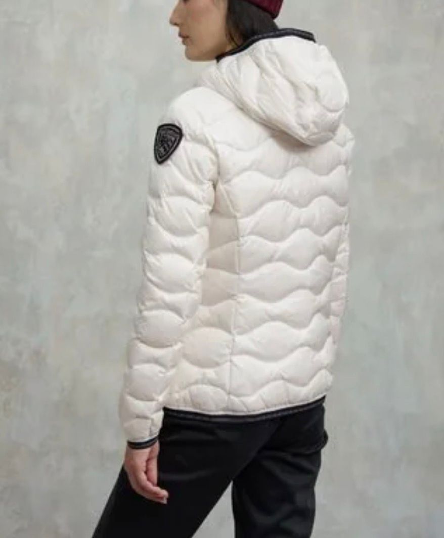 PIUMINO AD ONDE CAMELIA BIANCO OTTICO