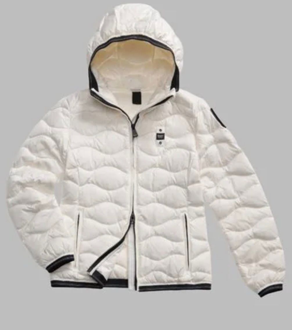 PIUMINO AD ONDE CAMELIA BIANCO OTTICO