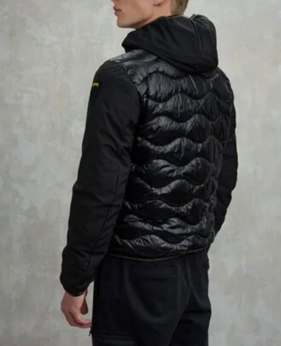 PIUMINO UOMO IMBOTTITURA MISTA ALBERT NERO