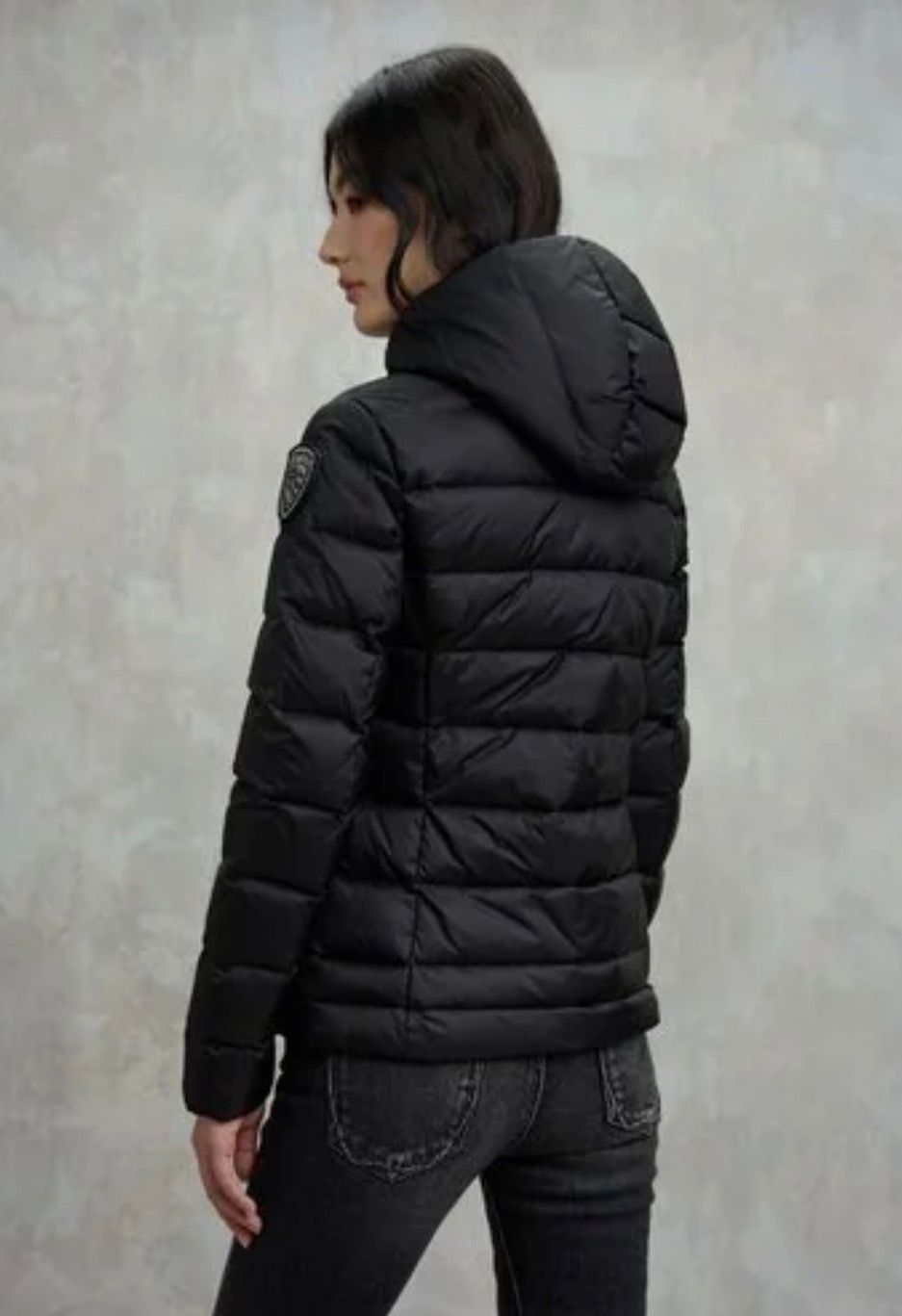 PIUMINO SFIANCATO CHARME NERO